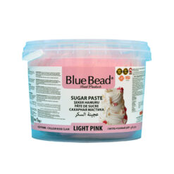 Ζαχαρόπαστα - Blue Bead - baby pink