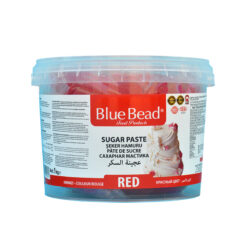 Ζαχαρόπαστα - Blue Bead - κόκκινο